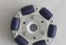 KW0004 100mm Aluminum Double Omni wheel with bearing rollers