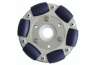 KW0004 100mm Aluminum Double Omni wheel with bearing rollers
