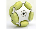 KW0005 203mm heavy duty double aluminum Omni-directional wheel